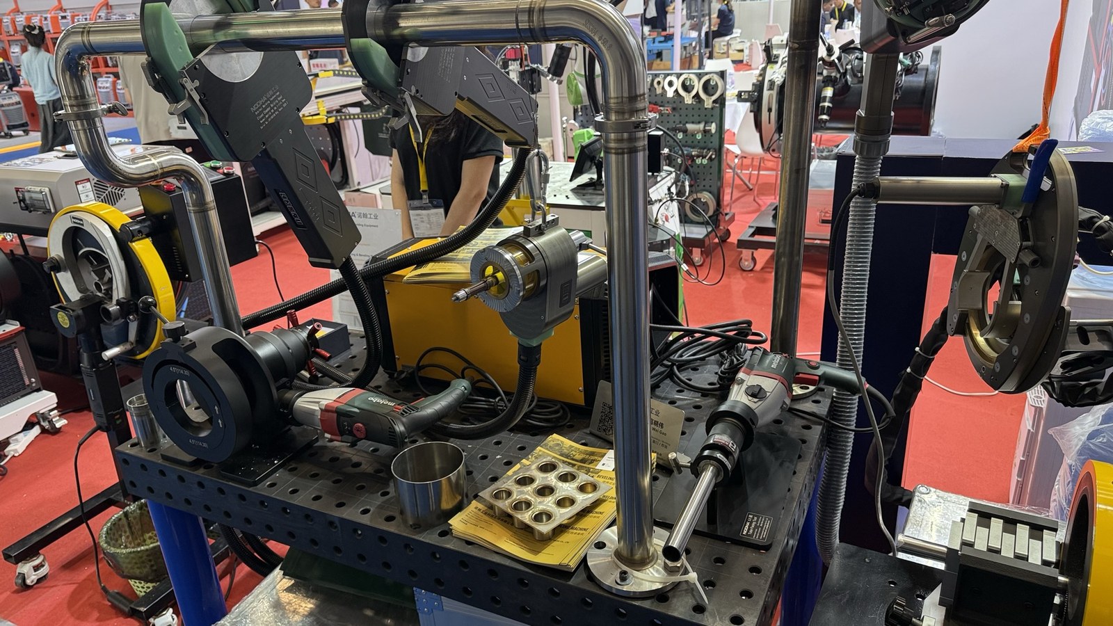 Shenzhen Essen 2026 welding tooling and process setup observed on the show floor